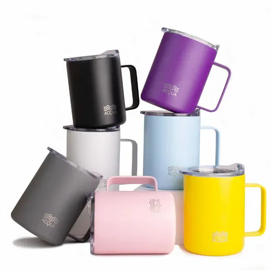 Acqua Insulated Mug in Refreshing Grape