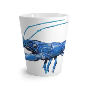 Blue Crawfish Latte Mug