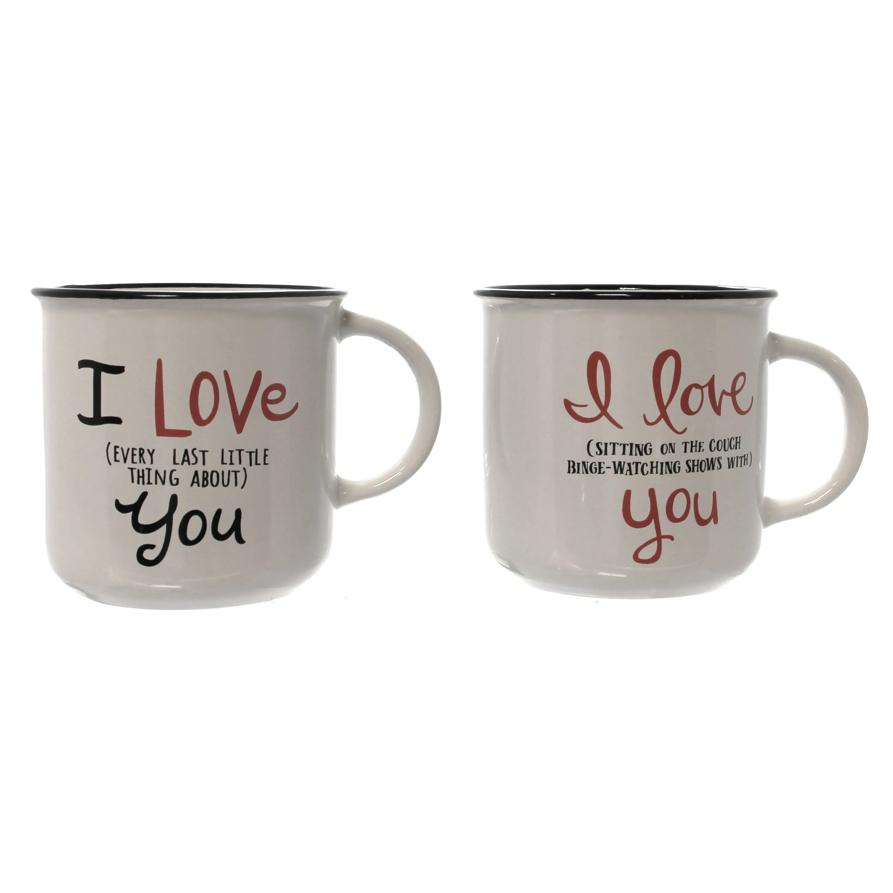 Camp Mug, "I Love You"