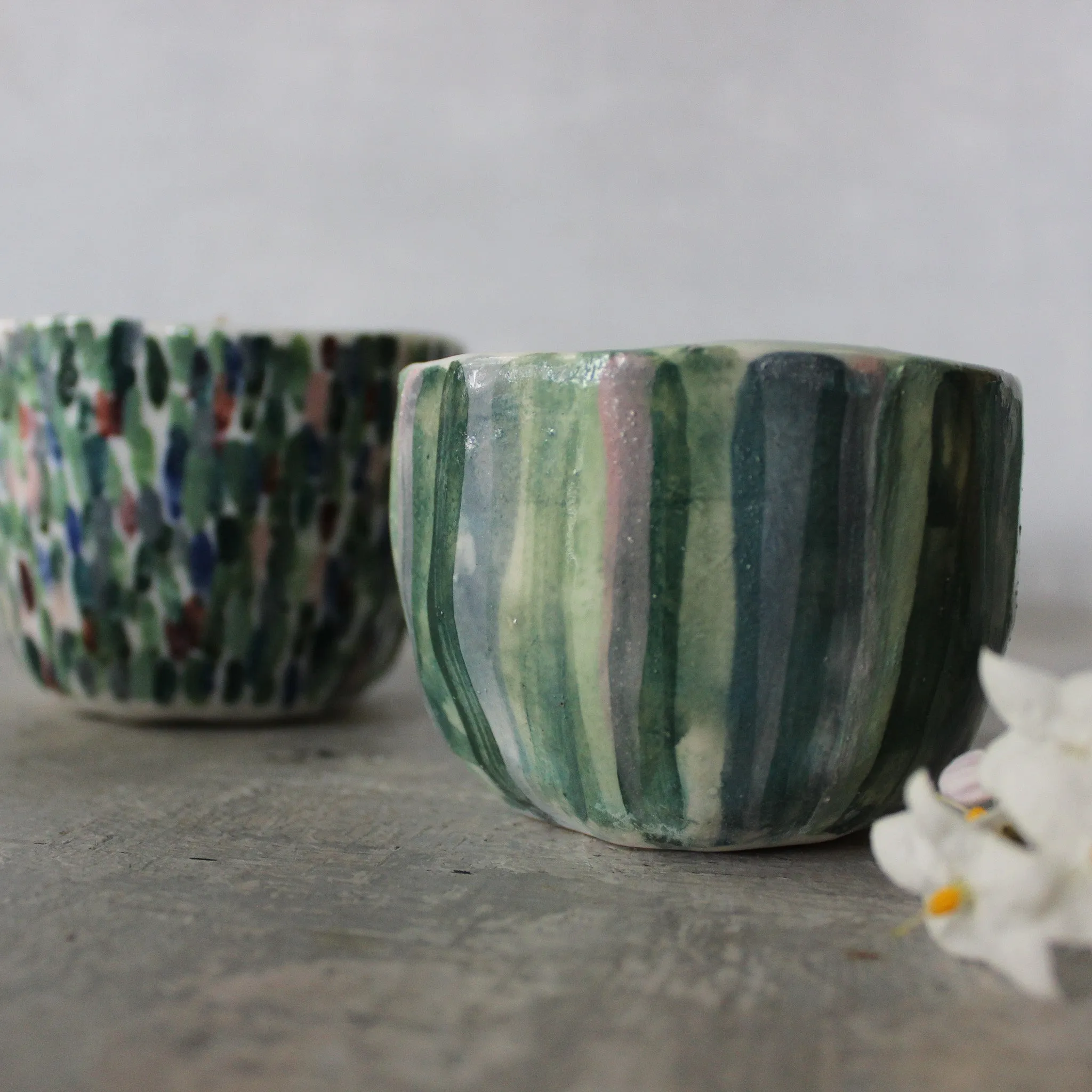 Ceramic Candle Cups