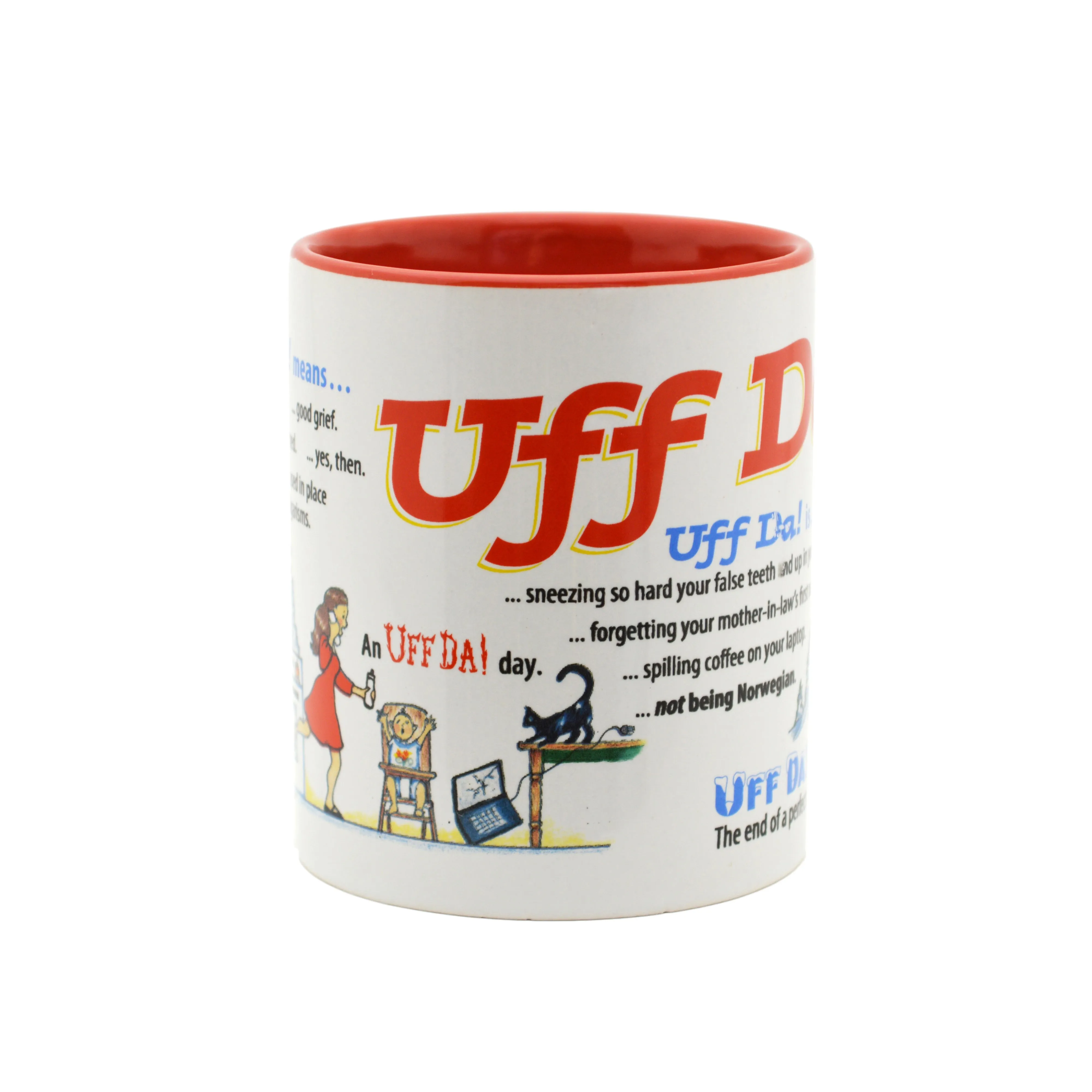 Ceramic Coffee Mug "Uff Da!"