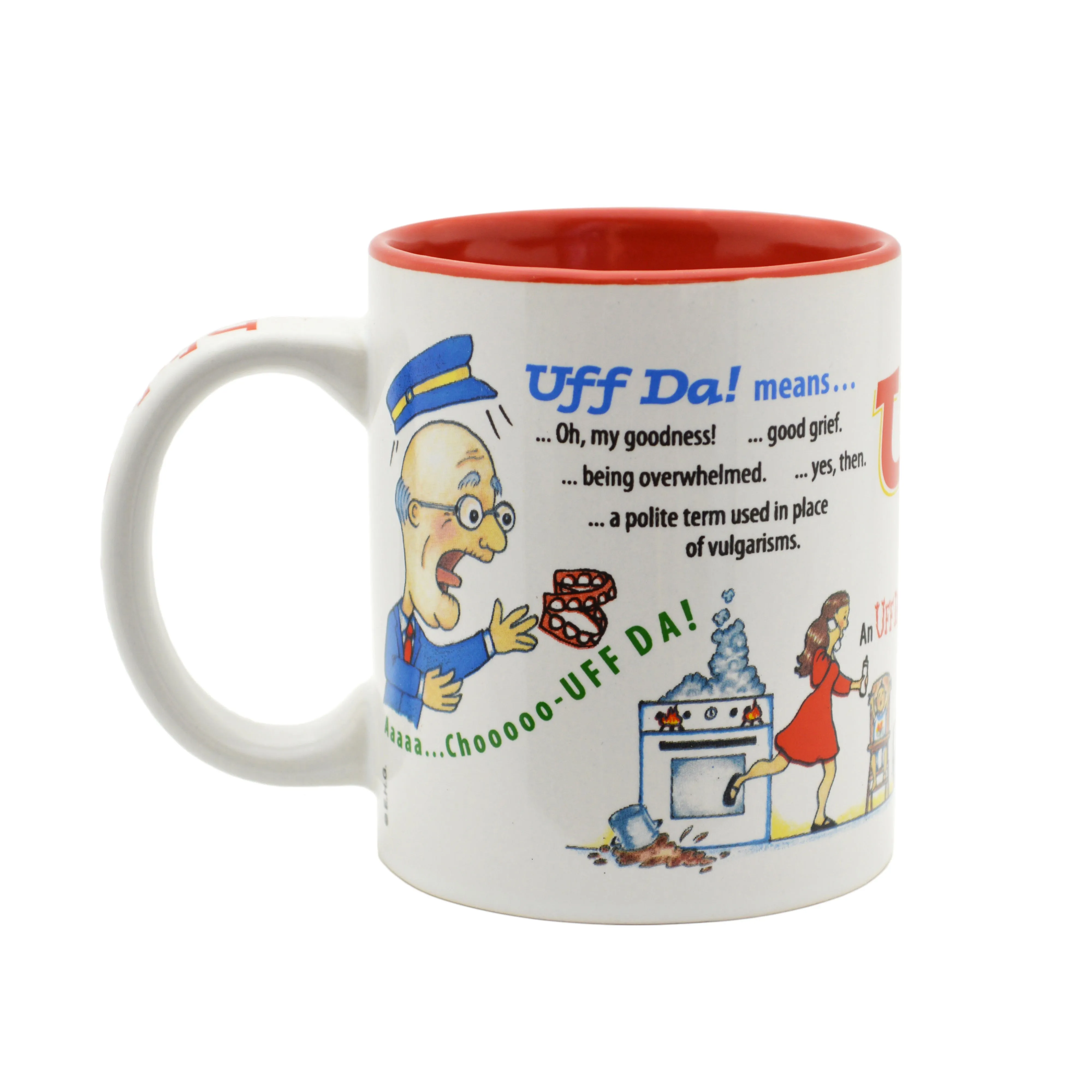 Ceramic Coffee Mug "Uff Da!"