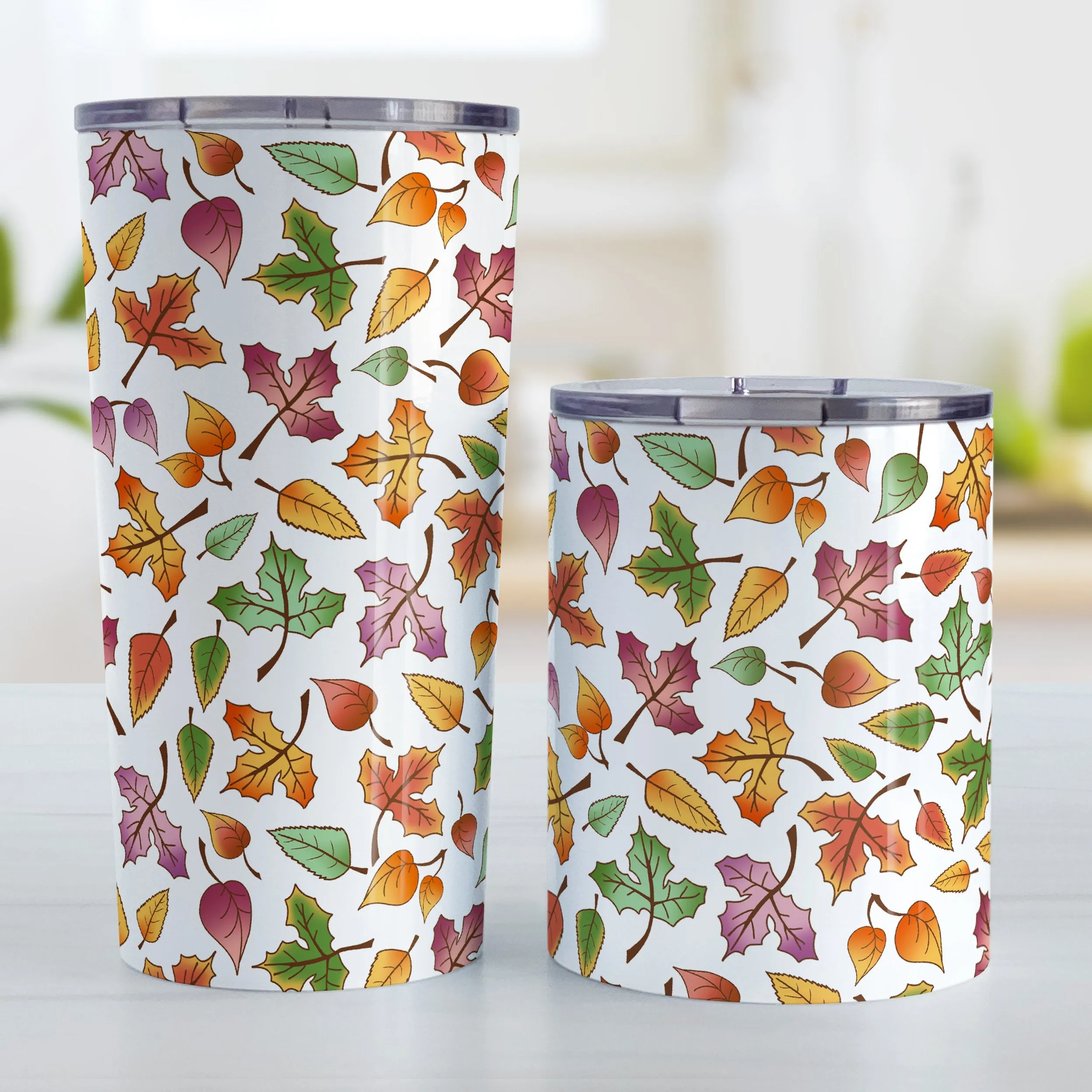 Changing Leaves Fall Tumbler Cup