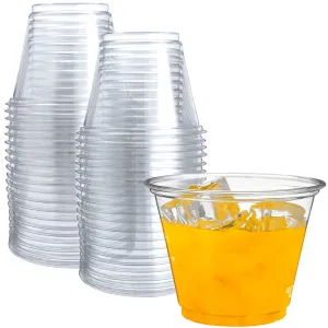 Clear Plastic Cups - Plastic Cups - Clear Disposable Cups - Pet Clear Cups