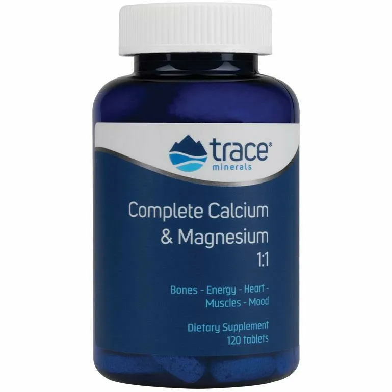 Complete Cal/Mag 1:1 120 tabs by Trace Minerals Research