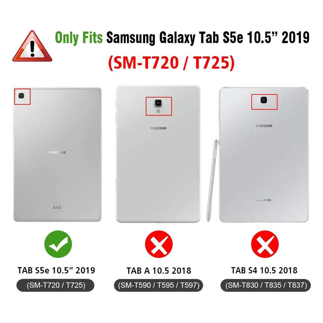 Crystal Clear Tempered Glass - Samsung Galaxy Tab S5e (10.5")