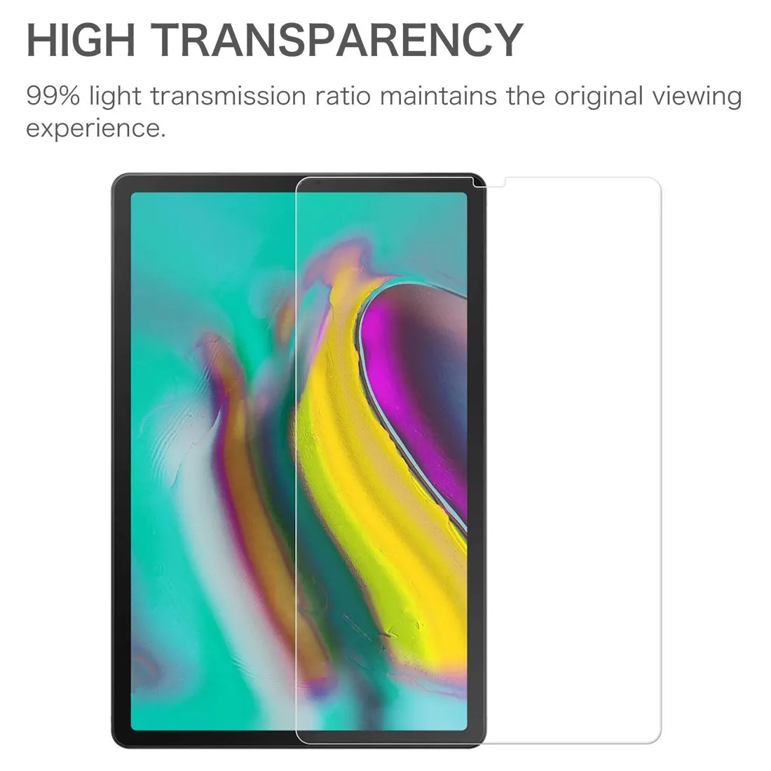 Crystal Clear Tempered Glass - Samsung Galaxy Tab S5e (10.5")