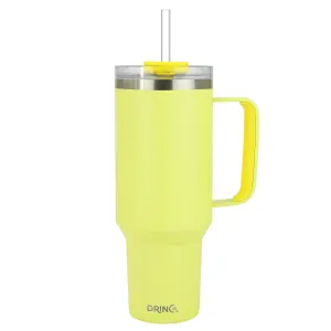 DRINCO® 30oz BugSur Tumbler with Handle - Lemon