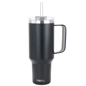 DRINCO® 40oz BugSur Tumbler with Handle - Black