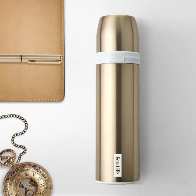 Eco Life Stainless Steel Hot Thermo Bottle With Cup - OneDay