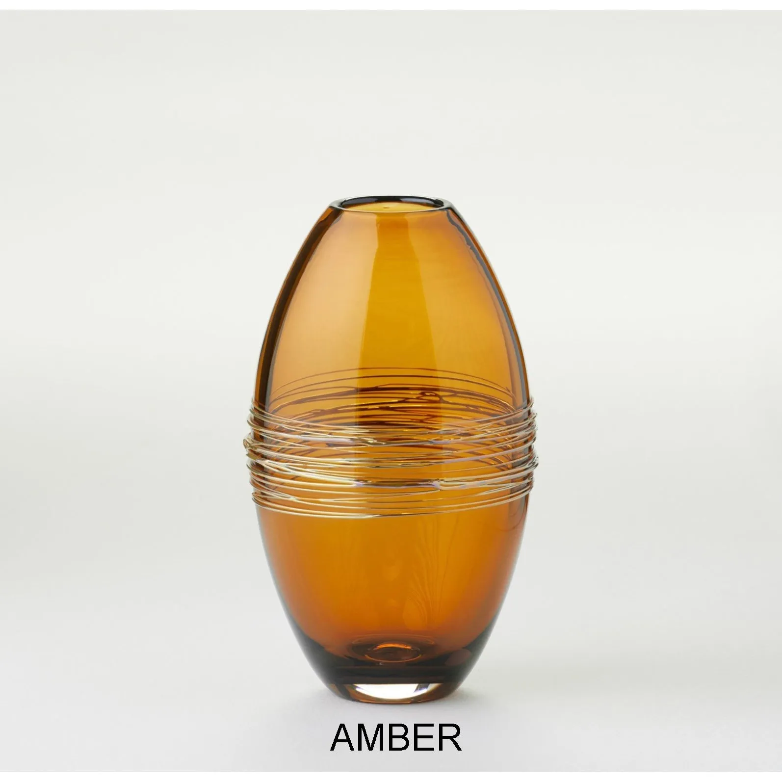 Elegance Series Bouy Vase Blown Glass Vases by Jake Pfeifer of Hot Glass Alley