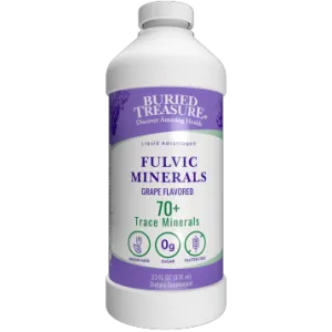 Fulvic Minerals Grape 32 fl oz by Buried Treasure