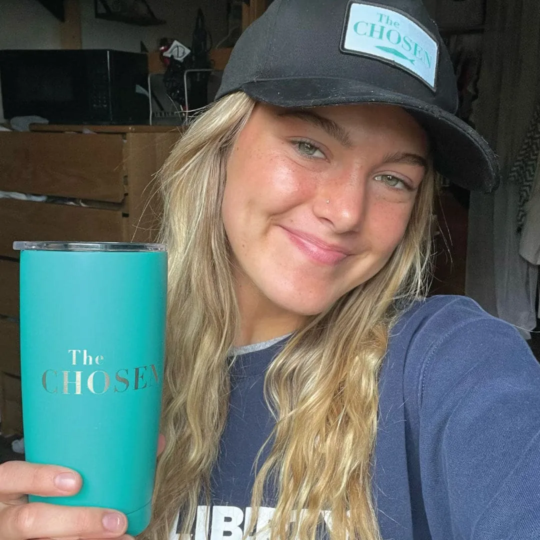 Get Used to Different Stainless Steel Teal 20 oz. Tumbler