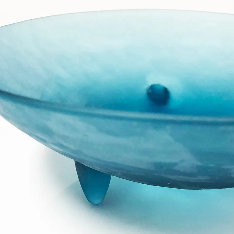 Glass Blue Bowl