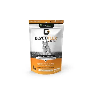 GlycoFlex Plus Hip and Joint Supplement for Medium and Large Dogs - Peanut Butter Recipe