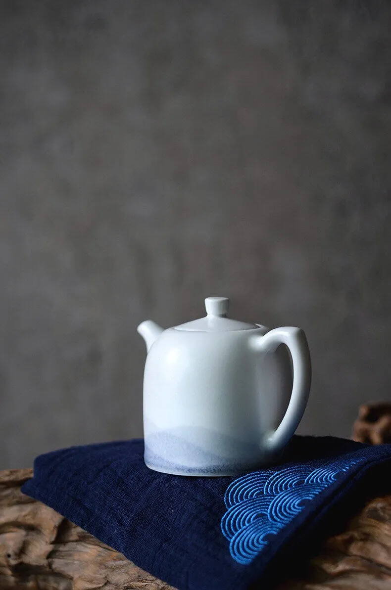 Gohobi Hand-painted Blue Mountain Tea Cup