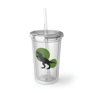 Green Tyrannosaurus Rex Suave Acrylic Cup