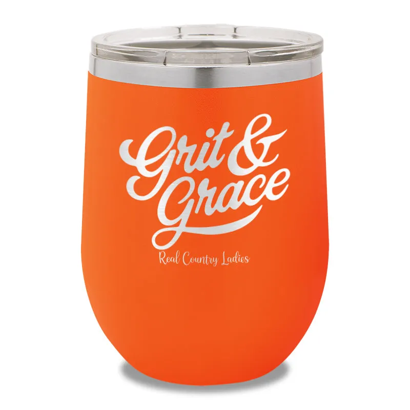 Grit And Grace 12oz Stemless Wine Cup