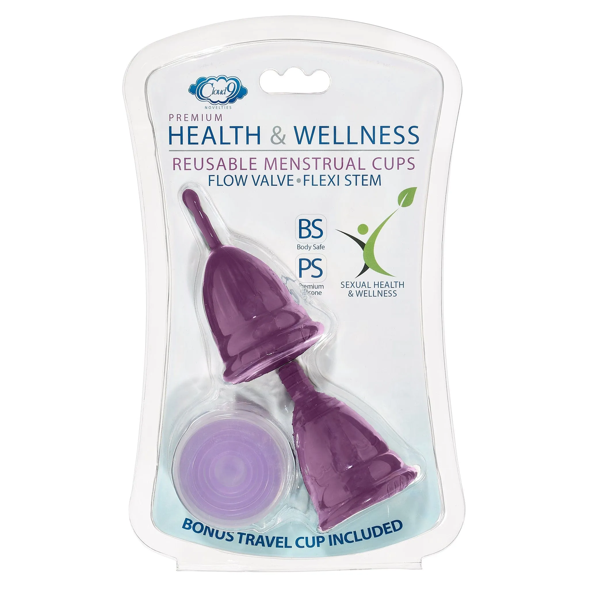 Health and Wellness Reusable Menstrual Cups - Set Of 3