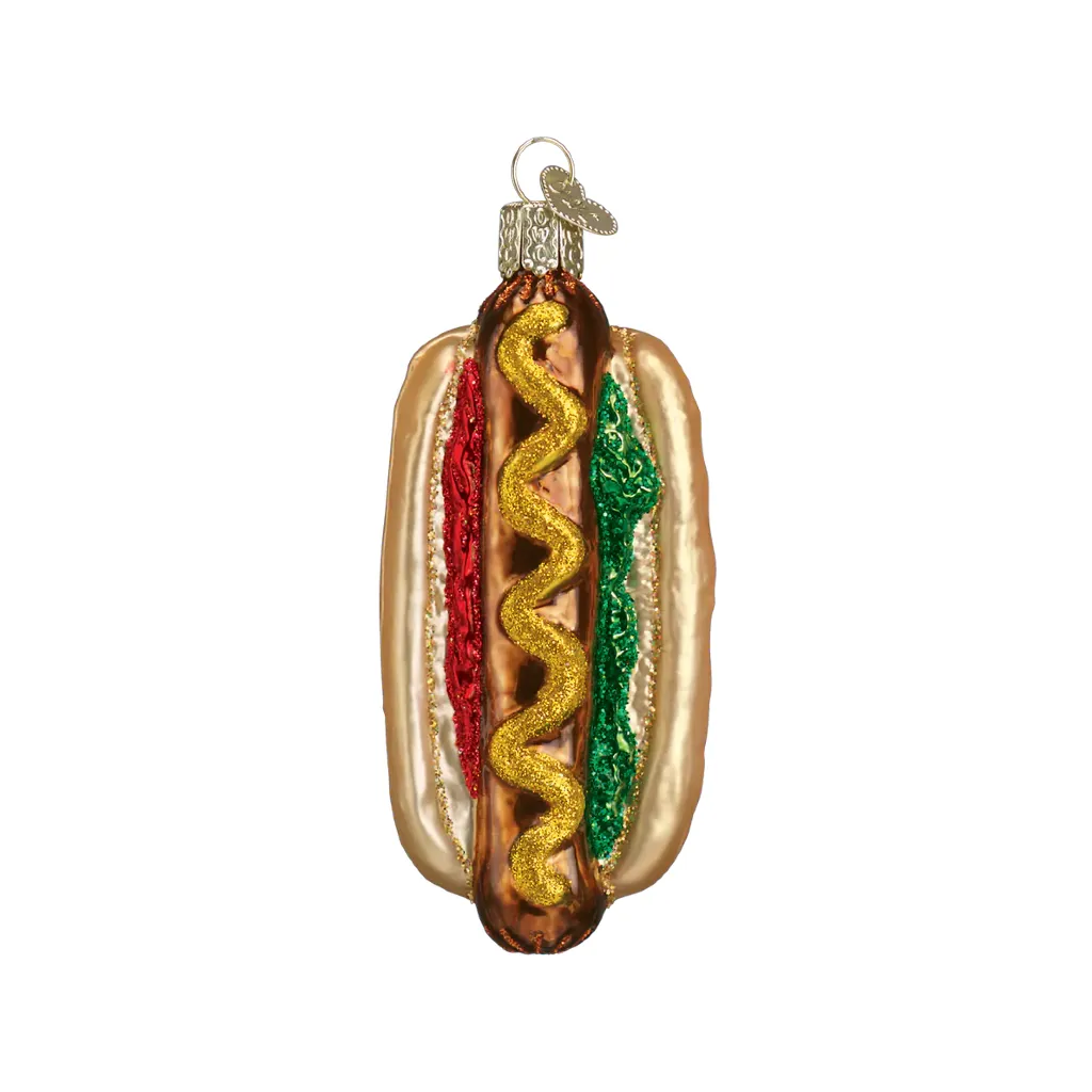 Hot Dog Ornament