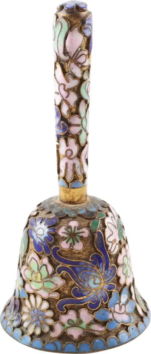 IMPERIAL RUSSIAN CLOISONNE BELL C.1880-1910.