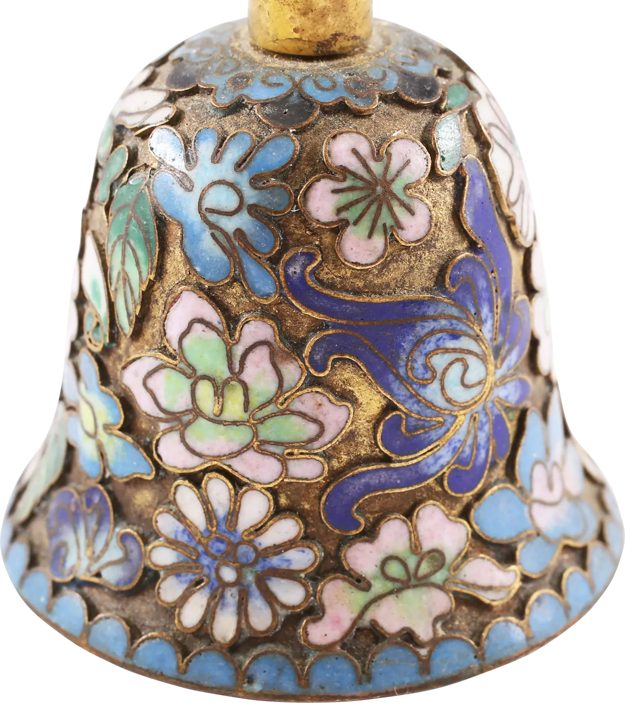 IMPERIAL RUSSIAN CLOISONNE BELL C.1880-1910.