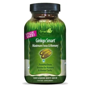 Irwin Naturals Ginkgo Smart 120 Softgels