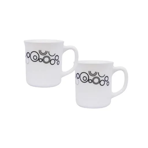 LAOPALA Opalware Coffee & Tea Mug Set Of 2