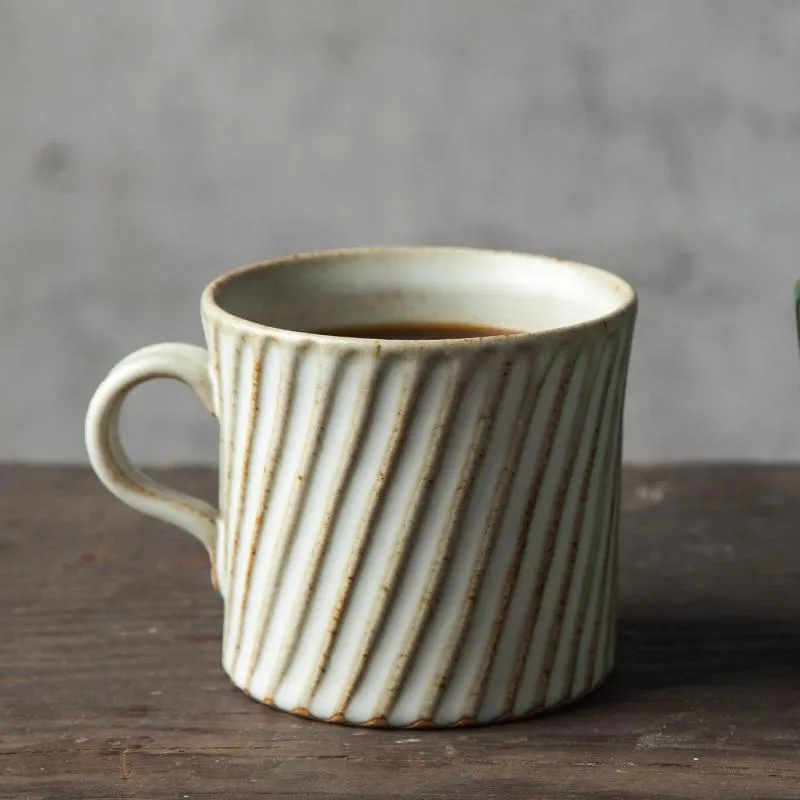 Large Capacity Coffee Cup, Pottery Tea Cup, Handmade Pottery Coffee Cup, Cappuccino Coffee Mug