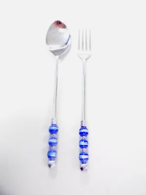 Large Serving Spoon & Fork Set