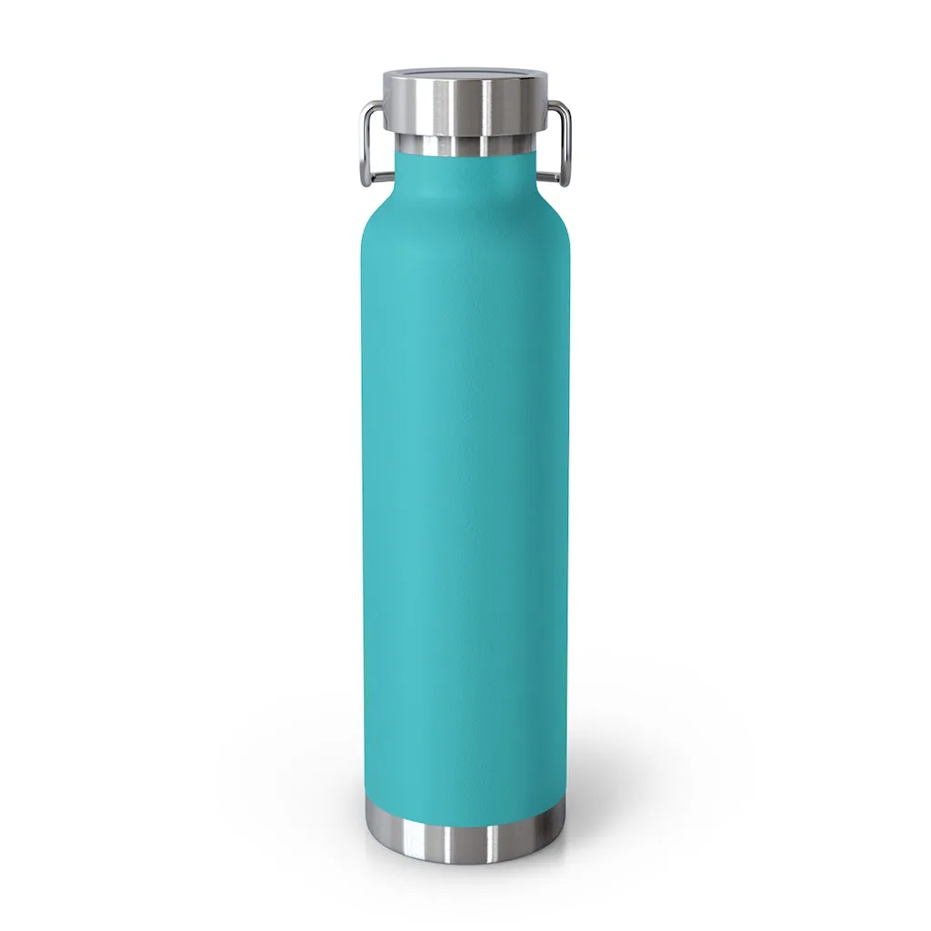 LG&G 22oz Vacuum Insulated Bottle Black Logo