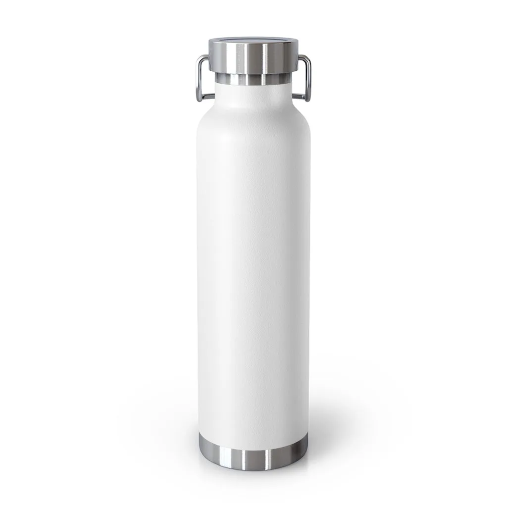 LG&G 22oz Vacuum Insulated Bottle White&Black Logo