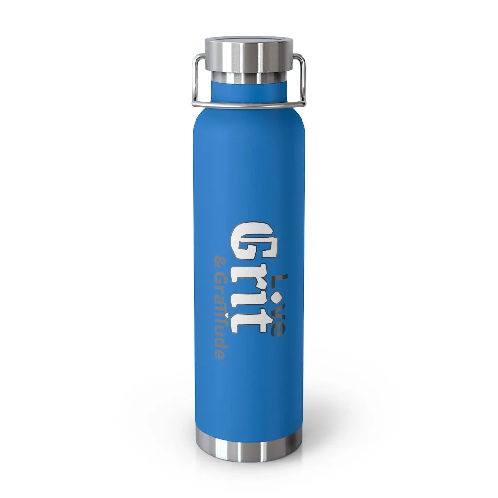 LG&G 22oz Vacuum Insulated Bottle White&Black Logo