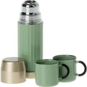 Maileg Thermos and Cups Mint