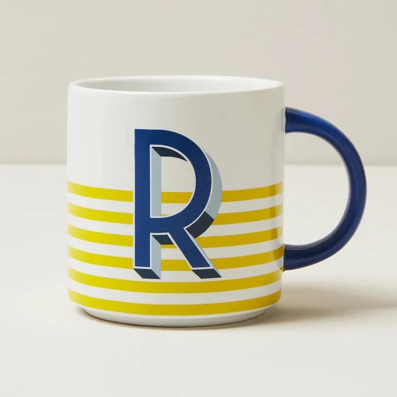 MONOGRAM MUG - VARIOUS LETTERS