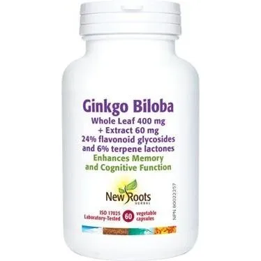 New roots - ginkgo biloba 60 mg memory