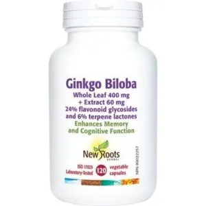 New roots - ginkgo biloba 60 mg memory