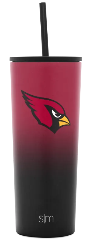 NFL Two-Tone Classic Tumbler with Flip Lid and Straw Lid