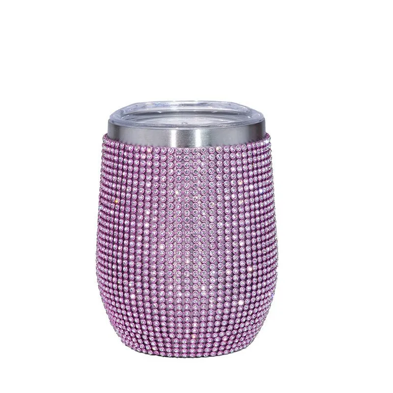 Pre Order:  Rhinestones Stainless Steel Cup