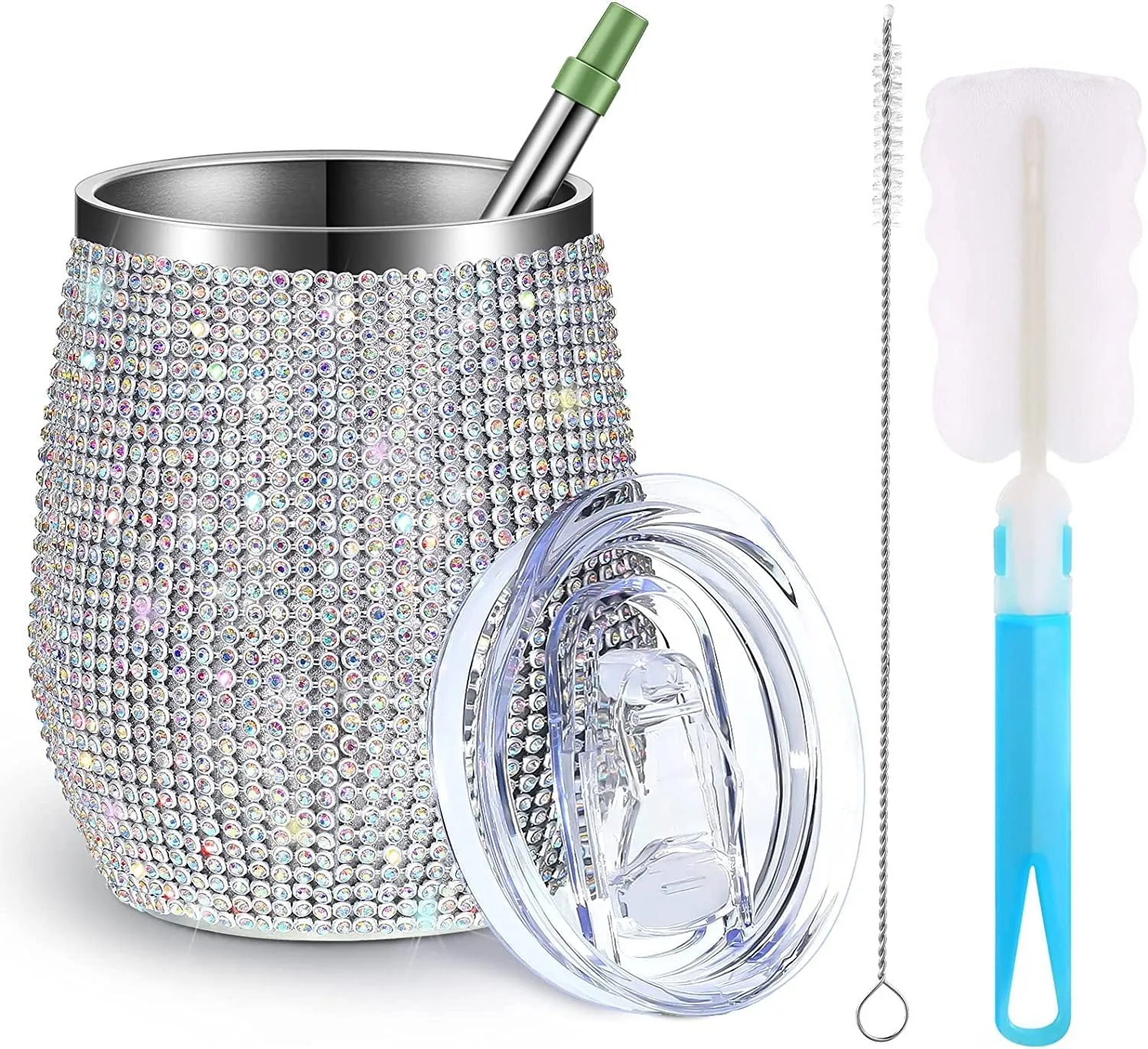 Pre Order:  Rhinestones Stainless Steel Cup