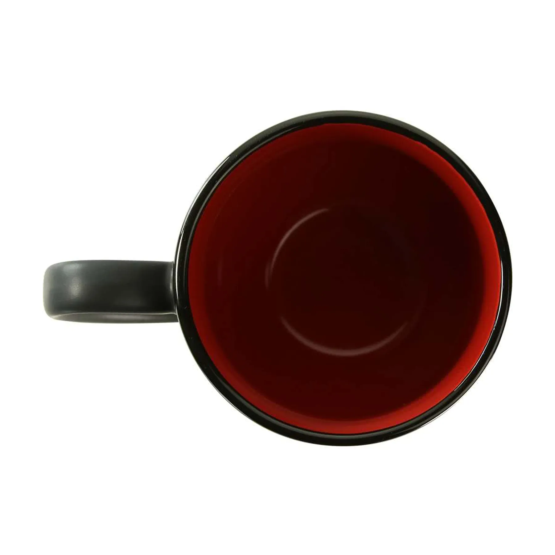 "I Got Coaled" Black Coffee Mug/Red Inner Finish