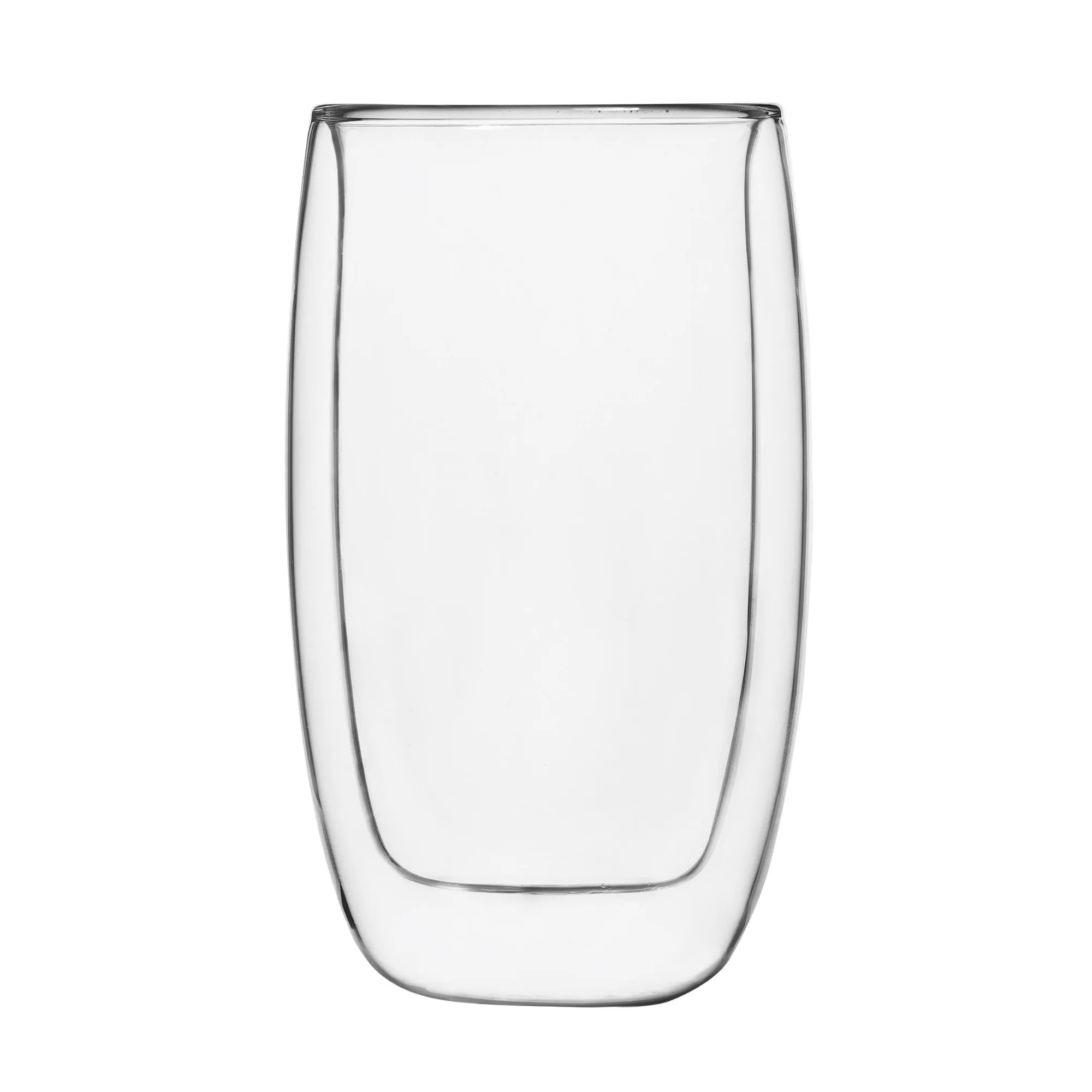 Safdie & Co. Macchiato Glass Double Wall 4PC Set 380ML Barista