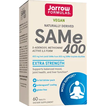 SAM-e 400 mg 60 tabs by Jarrow Formulas