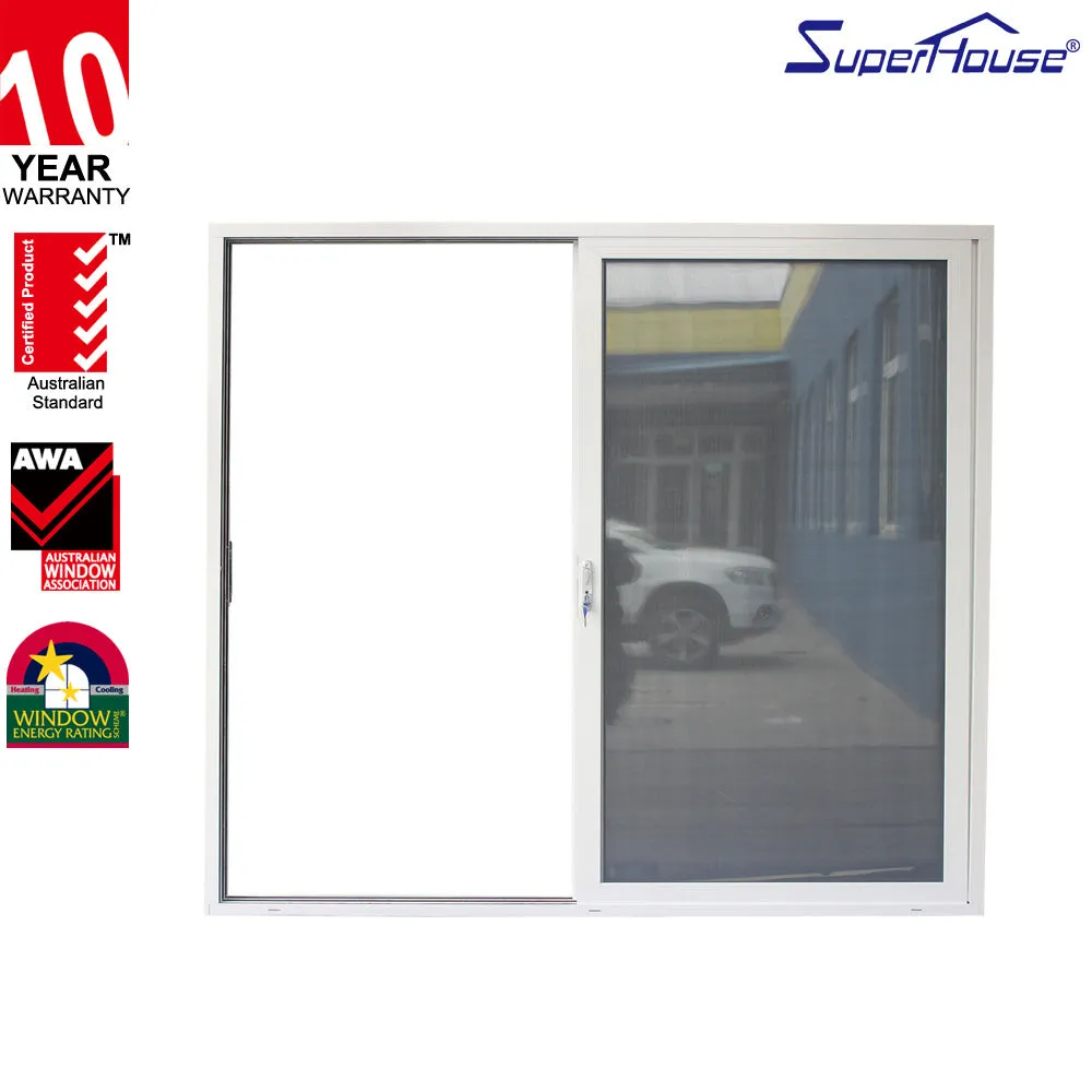 Suerhouse Gliding aluminum windows and doors equipment frameless frosted glass kitchen aluminium doors with low price