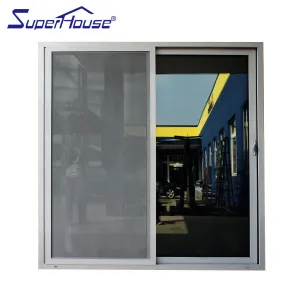 Suerhouse Gliding aluminum windows and doors equipment frameless frosted glass kitchen aluminium doors with low price