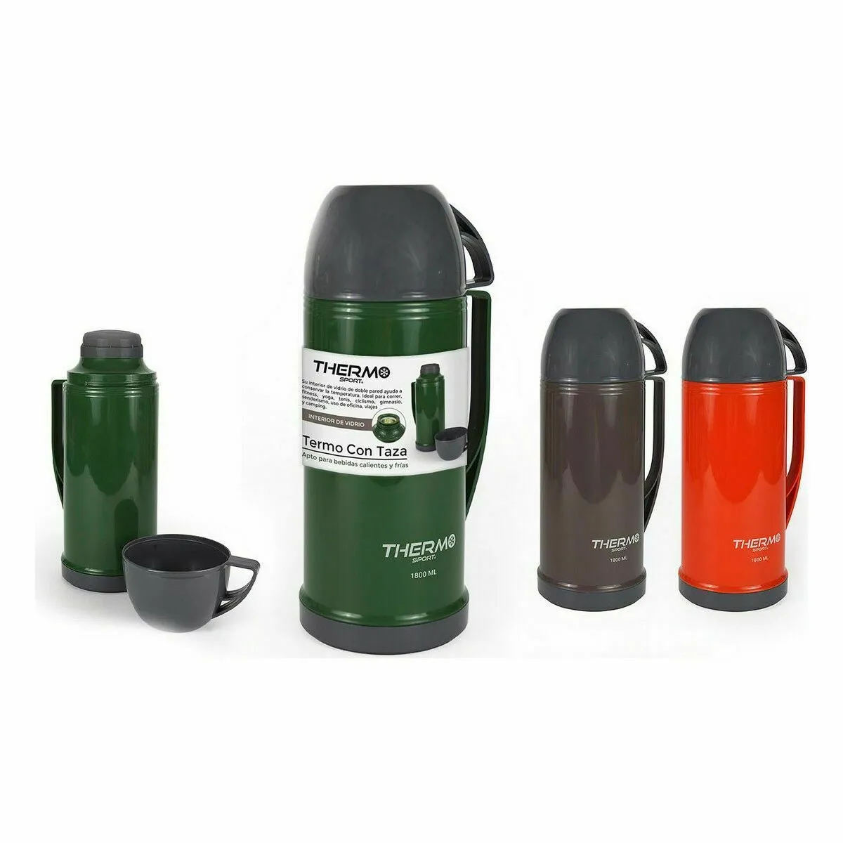 Travel thermos flask ThermoSport (6 Units)