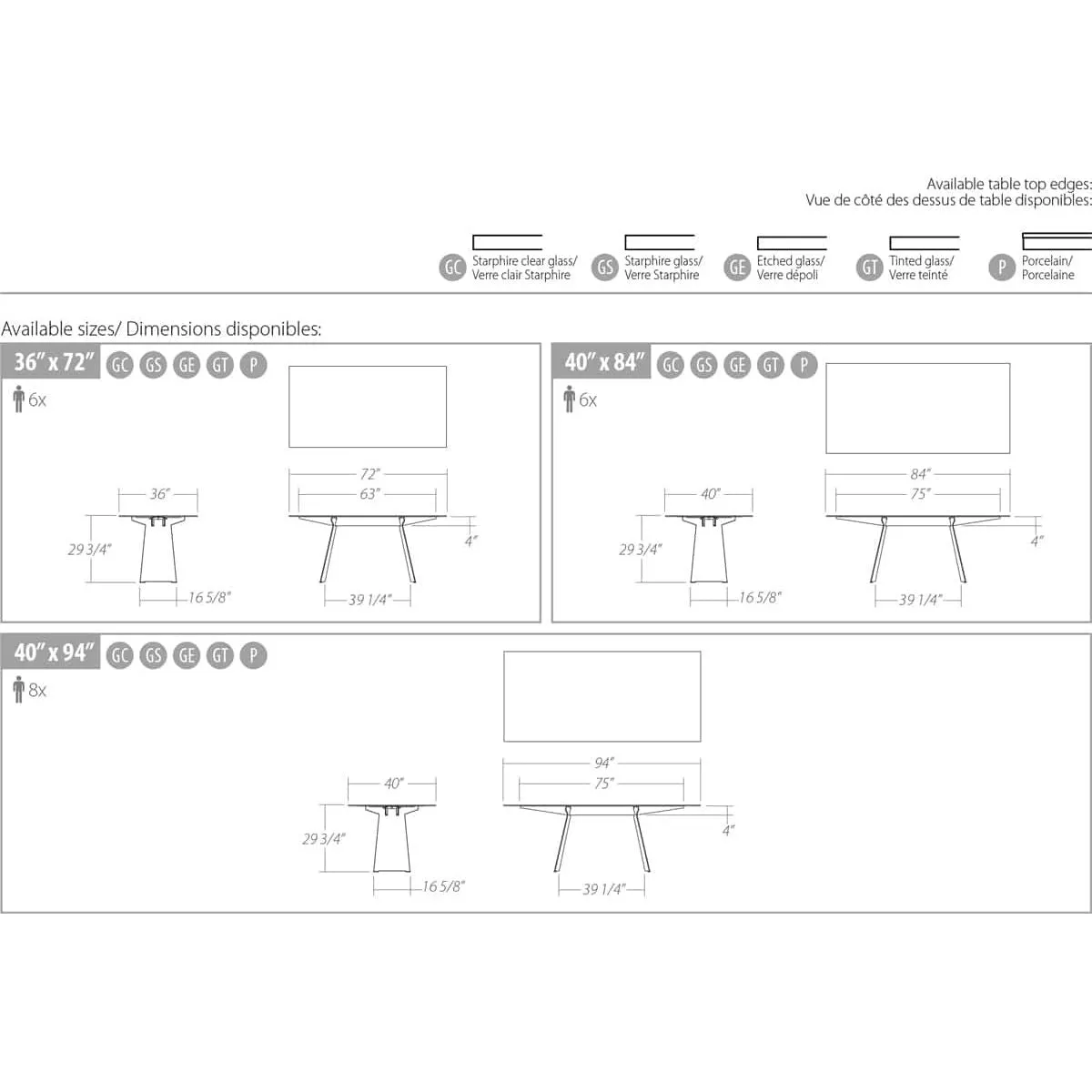 Trica Pure Table