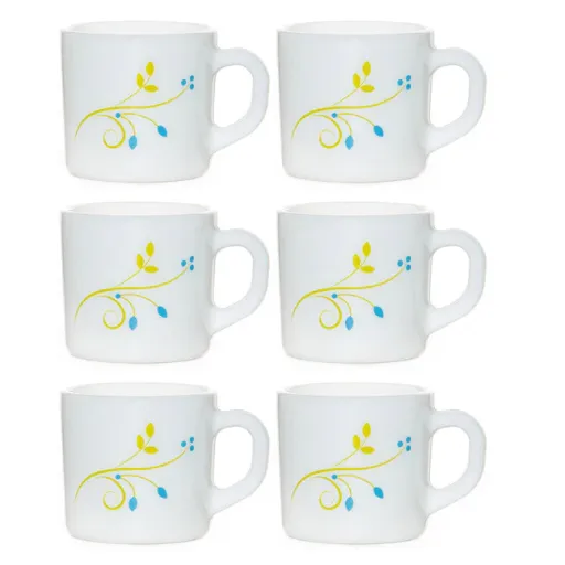 Tropical Lagoon Cup Set, 6 Pcs